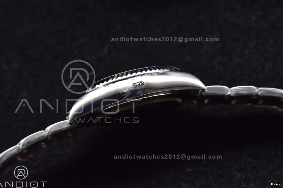 on Oyster Dial SS SS Best A23J Skydweller Bracelet Noob Black Edition 0209